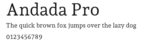 Andada Pro Preview