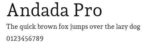 Andada Pro Preview