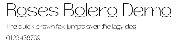 Roses Bolero Demo Preview