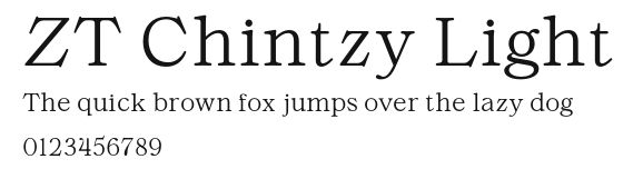 ZT Chintzy Light Preview