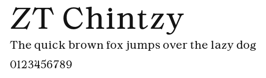 ZT Chintzy Preview