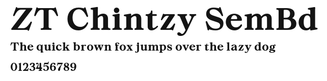 ZT Chintzy SemBd Preview