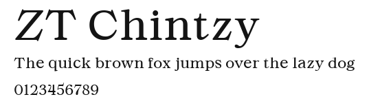 ZT Chintzy Preview