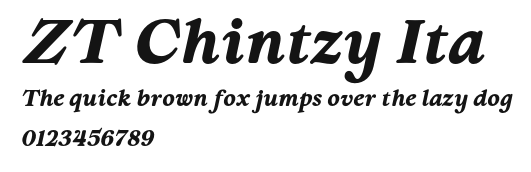 ZT Chintzy Ita Preview