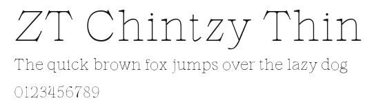 ZT Chintzy Thin Preview