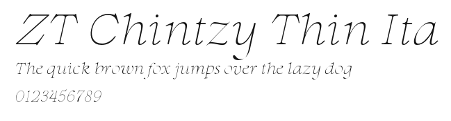 ZT Chintzy Thin Ita Preview