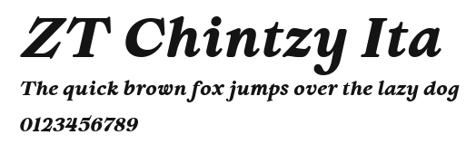 ZT Chintzy Ita Preview