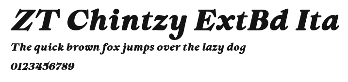 ZT Chintzy ExtBd Ita Preview