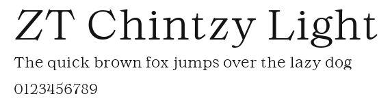 ZT Chintzy Light Preview