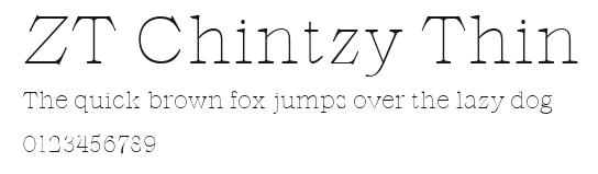 ZT Chintzy Thin Preview