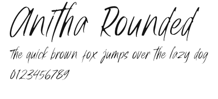 Anitha Rounded Preview