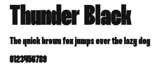 Thunder Black Preview