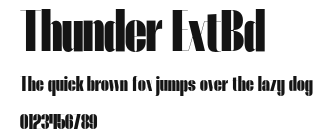 Thunder ExtBd Preview