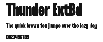 Thunder ExtBd Preview