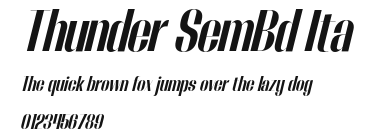 Thunder SemBd Ita Preview