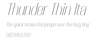 Thunder Thin Ita Preview