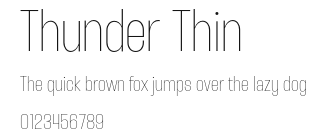 Thunder Thin Preview
