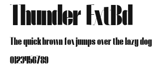 Thunder ExtBd Preview