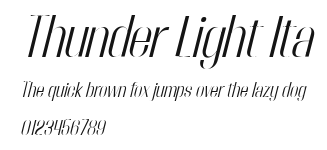 Thunder Light Ita Preview