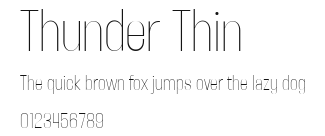 Thunder Thin Preview