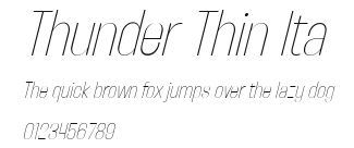 Thunder Thin Ita Preview