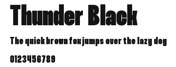Thunder Black Preview