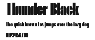 Thunder Black Preview
