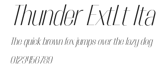 Thunder ExtLt Ita Preview