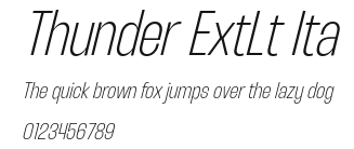 Thunder ExtLt Ita Preview