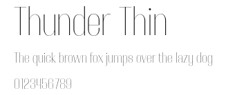 Thunder Thin Preview