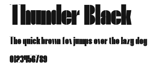 Thunder Black Preview