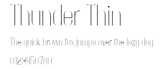 Thunder Thin Preview