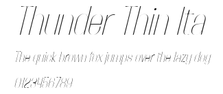 Thunder Thin Ita Preview