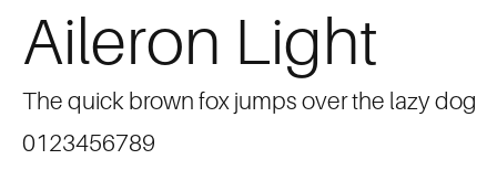 Aileron Light Preview