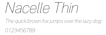 Nacelle Thin Preview