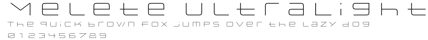 Melete UltraLight Preview