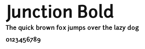Junction Bold Preview