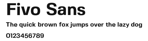 Fivo Sans Preview