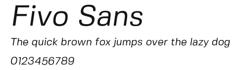 Fivo Sans Preview