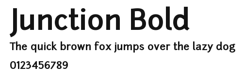 Junction Bold Preview