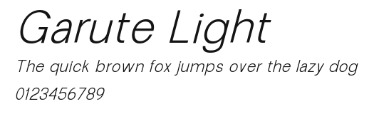 Garute Light Preview