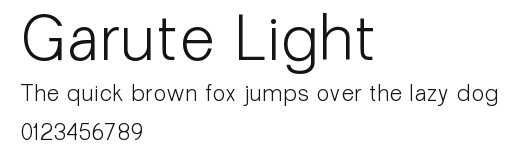 Garute Light Preview