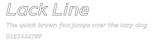 Lack Line Preview