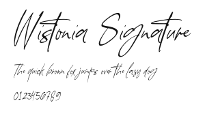 Wistonia Signature Preview