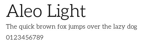 Aleo Light Preview