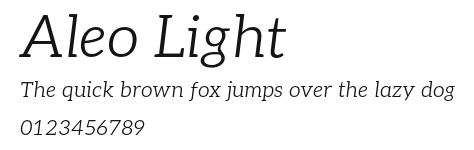 Aleo Light Preview