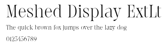 Meshed Display ExtLt Preview