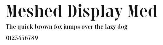 Meshed Display Med Preview