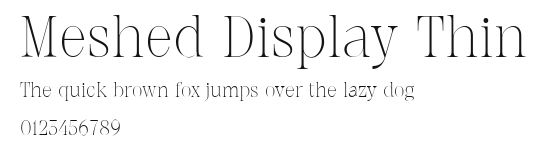Meshed Display Thin Preview