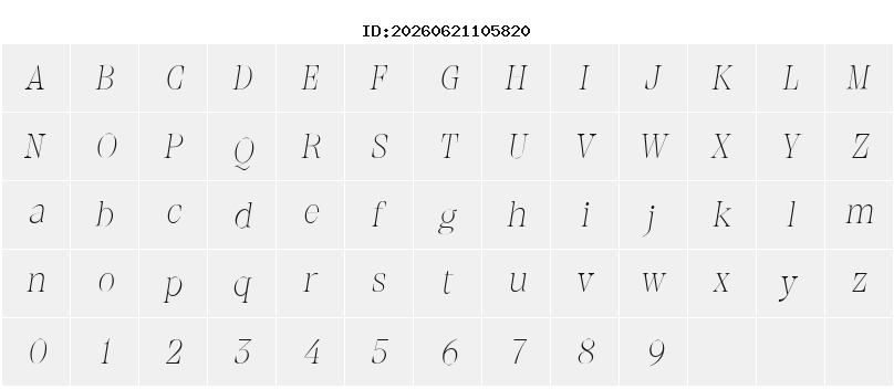 Character Map